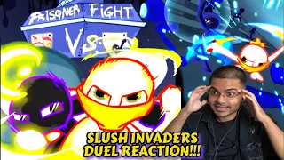 Slush Invaders Duel Reaction!!