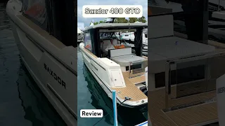 Saxdor 400 GTC review #saxdor #shorts #boat