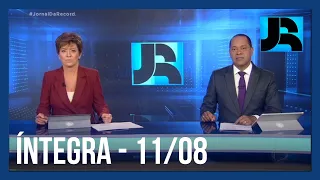 Assista à íntegra do Jornal da Record | 11/08/2022