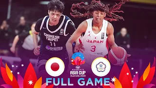 Japan v Chinese Taipei | Full Basketball Game | FIBA Women's Asia Cup 2023 - Division A