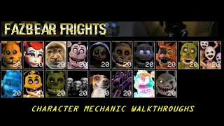 Ultra Custom Night (1.6.45) | CHARACTER MECHANIC WALKTHROUGHS | Fazbear Frights