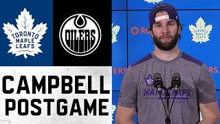 Jack Campbell Post Game | Edmonton Oilers @ Toronto Maple Leafs - January 5, 2022