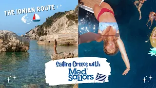 A Week Sailing The Greek Islands With Medsailors 🇬🇷⛵️ The Ionian Route