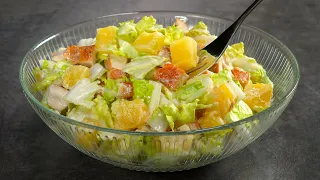 Try and Amaze Your Guests! Pineapple & Chicken Breast Salad. Recipe by Always Yummy!