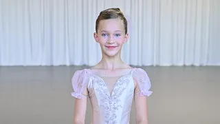 Mya Chmel. Age 11. 🎎 Doll variation from Coppelia. Ballet Institute of San Diego