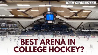 Roadtripping to Alfond Arena in Maine to Watch UMass Hockey | High Character Vlog