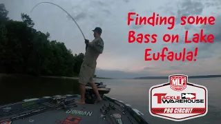 Attempting to figure out Lake Eufaula - Major League Fishing Pro Circuit!