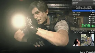 Resident Evil 2 Remake Прохождение только ножом [knife only]