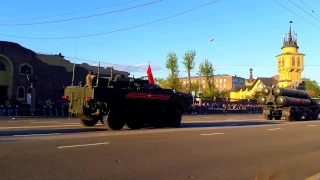Репетиция парада Победы 3 мая 2017 года в Москве.