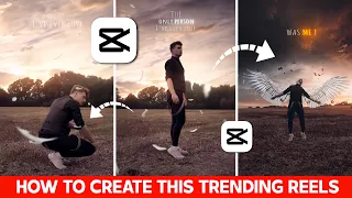 Easy Way To Shoot & Edit This Type Trending Reels |Trending Video Editing - Capcut