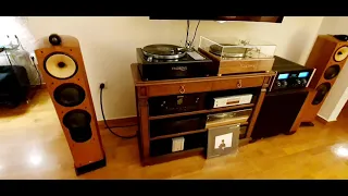 Thorens TD160-refurbished-Shure V15-Jico-McIntosh MA6500-B&W 804N