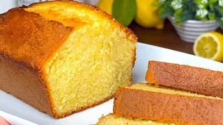 Lemon Cake: Soft, Moist, Delicious and Quick! A Classic in our Family