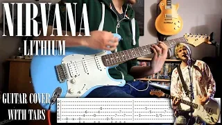 Nirvana - Lithium - Guitar cover with tabs