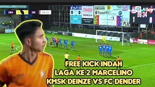 FULL AKSI MARCELINO FERDINAN LAGA KMSK DEINZE VS FC DENDER