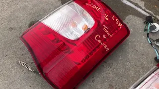 You PISS ME OFF: Changing Tail Light 2012 Chrysler Town & Country