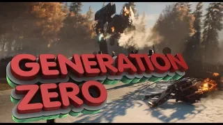 GENERATION ZERO - ЗБТ СМОТРИМ НА ИГРУ CO-OP MULTIPLAYER SURVIVAL