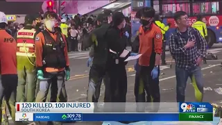 Nearly 150 killed, 150 injured in Halloween stampede in South Korea