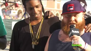 Action Bronson Interrupts A$AP Rocky at Bamboozle Festival 2012