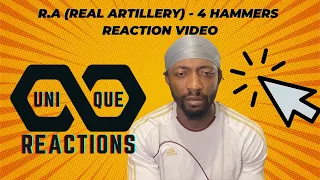 R.A (Real Artillery) - 4 Hammers Link Up TV - (Reaction Video)