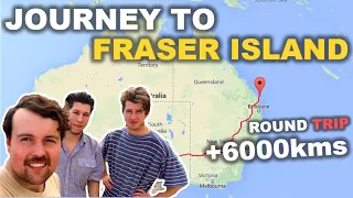 The JOURNEY to Fraser Island! FLOODED ROADS + 6000KMS! Ep.2
