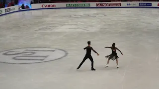 Gabriella Papadakis et Guillaume Cizeron programme long final grand prix Turin 2019