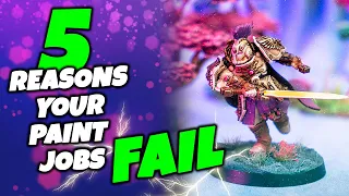 5 Mistakes New Miniature Painters Always Make | SERIOUSLY, DON'T DO THIS!