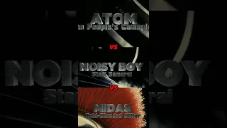 Atom vs noisy boy vs Midas #edit #fight #realsteel
