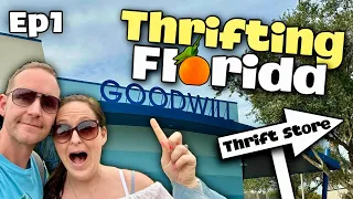 Thrifting Our Way Around Florida! | UK Reseller | Ep1