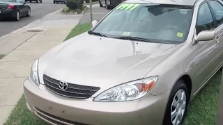 *SOLD* 2004 Toyota Camry LE Walkaround, Start up, Tour an