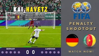 🎯PENALTY-SHOOTOUT:Kai Havertz,Gündoğan vs André Onana,Choupo-Moting...|Germany-Cameroon