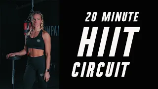 20 MIN SUPER SWEATY HIIT CIRCUIT WORKOUT | Full Body
