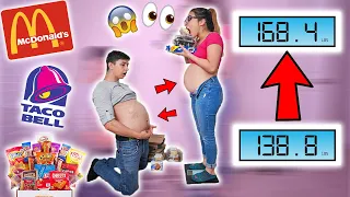 WHO CAN GAIN THE MOST WEIGHT IN 24 HOURS!!! **EATING CHALLENGE**