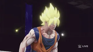 WWE 2k22 Goku vs Vegeta | Xbox Series X Gameplay