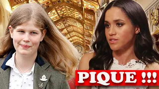 CRY OUT LOUD IN LA! Meghan GOES CRAZY With ENVY As Lady Louise CHARMS ON THE RED CARPET AT WINDSOR