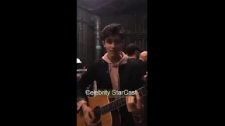 Shawn Mendes Instagram Live stream - 17 May 2018