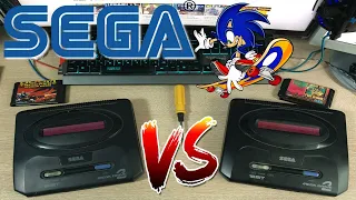 Sega Mega Drive 2-Япония ► Сравнение Двух Приставок Оригинал или Новодел