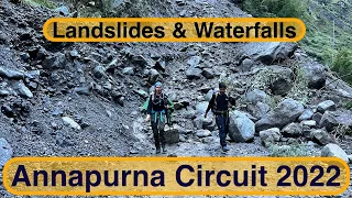 Annapurna Circuit Trek 2022 - Dangerous return from Manang