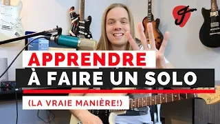 Apprendre à faire des SOLOS de guitare (Et que ça sonne bien!)