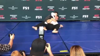 Yair Rodriguez open workout Phoenix