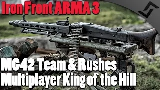 Iron Front ARMA 3 - MG42 Team & Rushes - Multiplayer FT-2 Game Mode 1944 IFA3