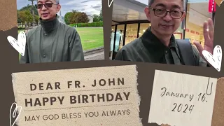 CELEBRATE 63 YRS - Fr John Jan 16, 2024