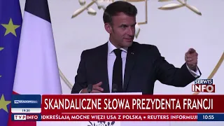 Szokujące słowa Macrona o Polsce i krajach Europy Wschodniej
