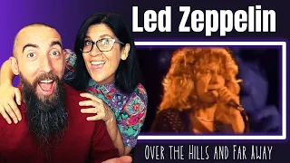 Led Zeppelin - Over the Hills and Far Away (REACTION) with my wife