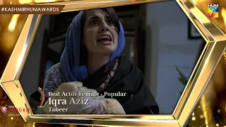 Viewers Choice Award: Best ACTOR FEMALE - Popular