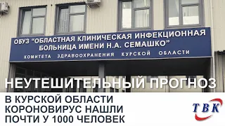 В Курской области короновирус нашли почти у 1000 человек