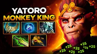 Yatoro雨 100% винрейт на КЕРРИ-МАКАКЕ — Monkey King Dota 2