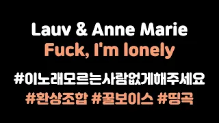 [ENG/KOR] Fuck, I'm lonely-Lauv & Anne Marie (가사/번역/듣기)