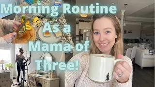 MORNING ROUTINE/STAY AT HOME MOM OF 3/WHAT I EAT IN A DAY