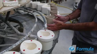Saint-Gobain Formula, Ceramic Tableware Manufacture – Slip Casting and Jiggering