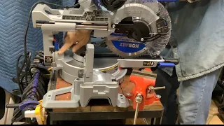 KOBALT Sliding Compound Miter Saw Unboxing